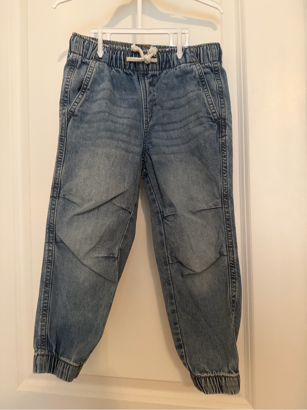 H&M Light Blue Denim Jogger Pants